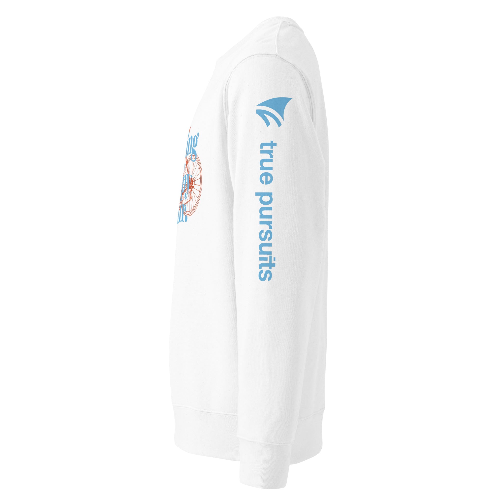 Cycling Is My Happy Hour Organic Cotton Sweatshirt