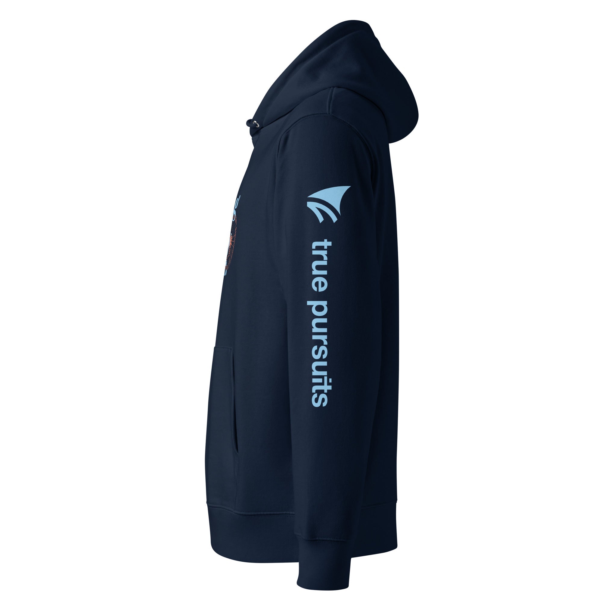 Cycling Is My Happy Hour Organic Cotton Hoodie