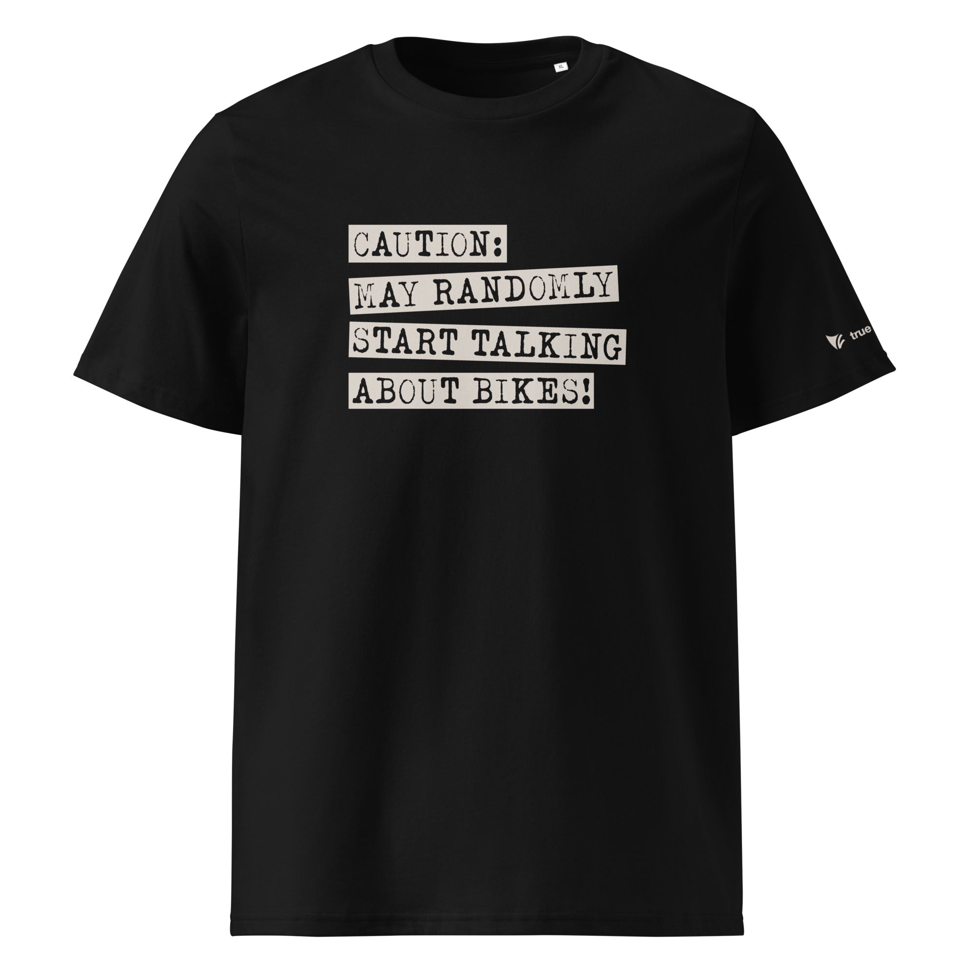 Warning: Cyclist On Duty Organic Cotton T-Shirt