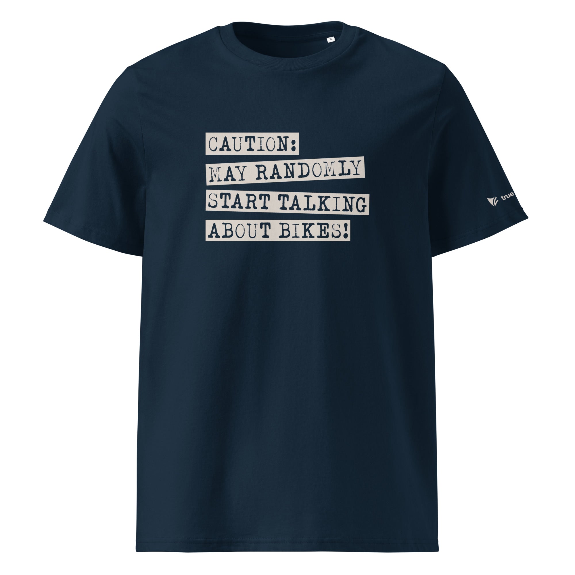 Warning: Cyclist On Duty Organic Cotton T-Shirt
