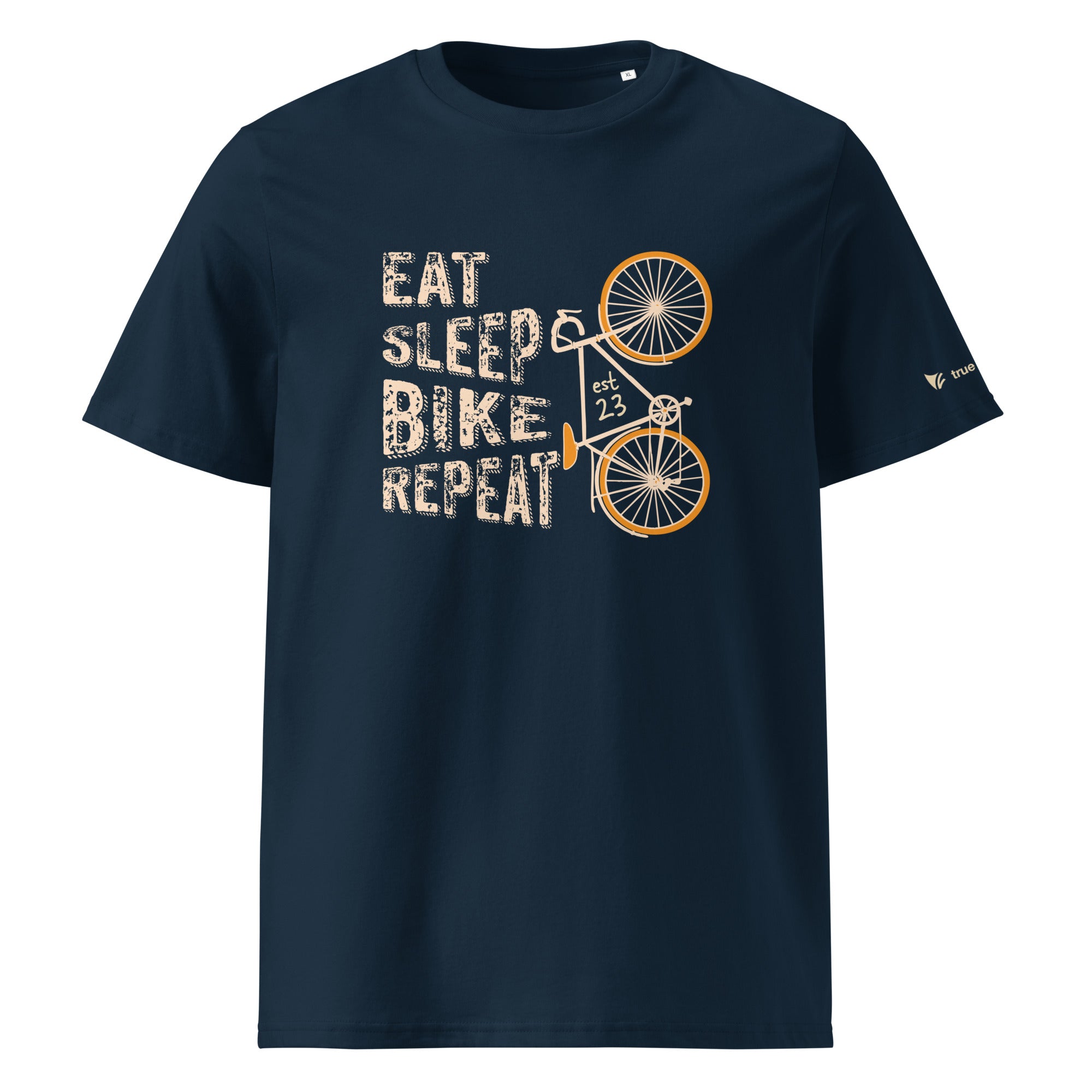 Eat, Sleep, Bike, Repeat Organic Cotton T-shirt