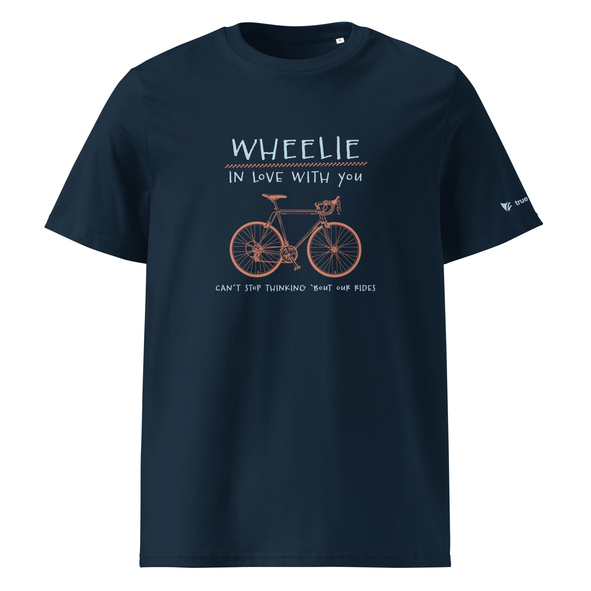 Wheelie In Love With You Organic Cotton T-Shirt