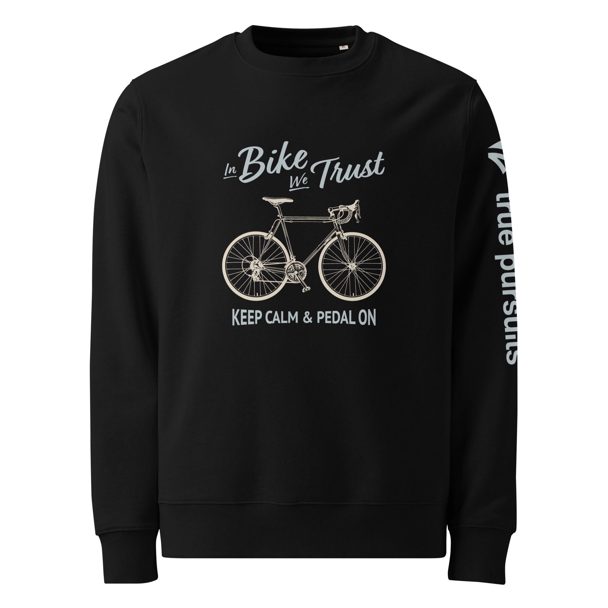In Bike We Trust Organic Cotton Sweatshirt