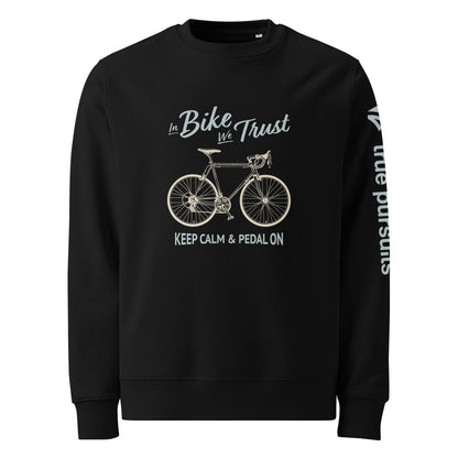 In Bike We Trust Organic Cotton Sweatshirt