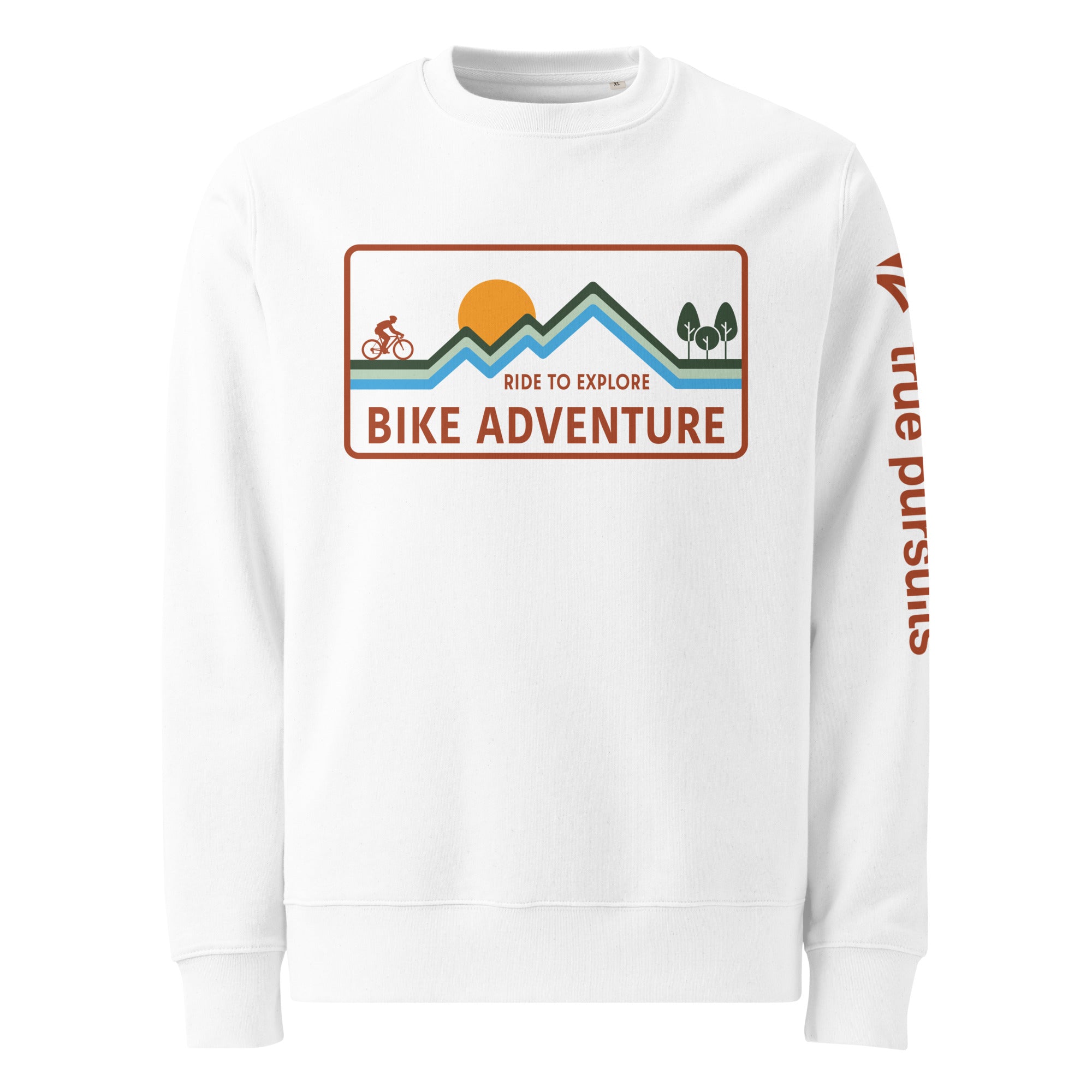 Ride To Explore Organic Cotton Sweatshirt