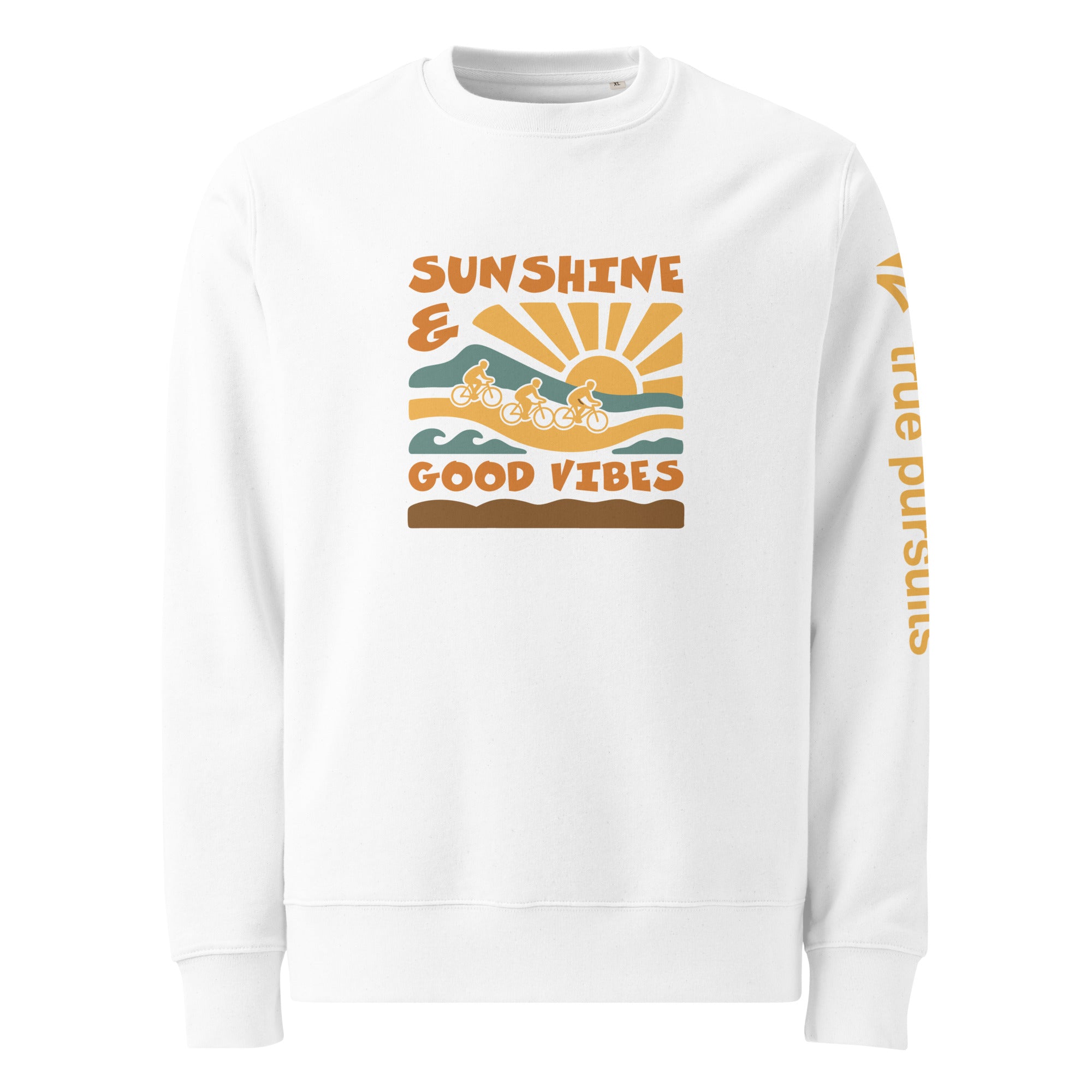 Sunshine & Good Vibes Organic Cotton Sweatshirt