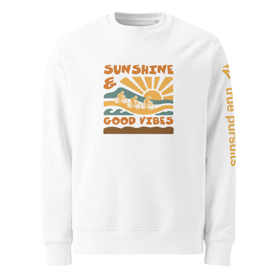 Sunshine & Good Vibes Organic Cotton Sweatshirt