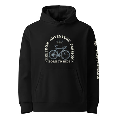 Freedom, Adventure, Passion Organic Cotton Hoodie