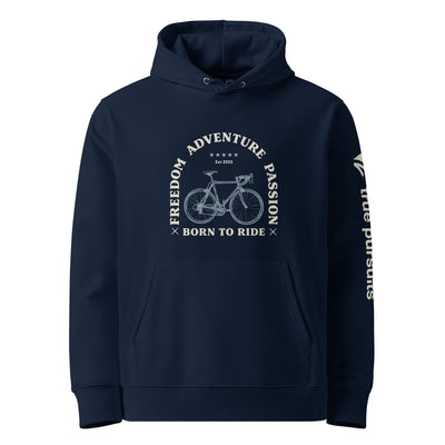 Freedom, Adventure, Passion Organic Cotton Hoodie