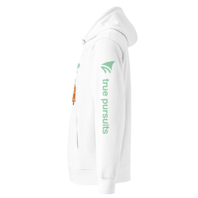 Born To Ride, Surf and Roam Organic Cotton Hoodie