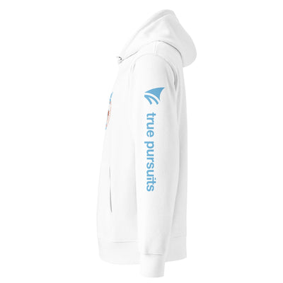 Cycling Is My Happy Hour Organic Cotton Hoodie