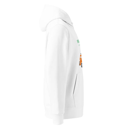 Born To Ride, Surf and Roam Organic Cotton Hoodie