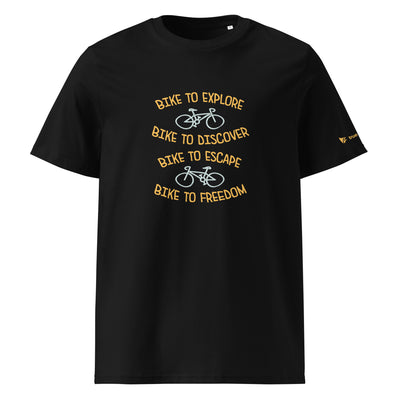 Bike To Freedom Organic Cotton T-Shirt