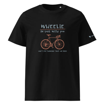 Wheelie In Love With You Organic Cotton T-Shirt