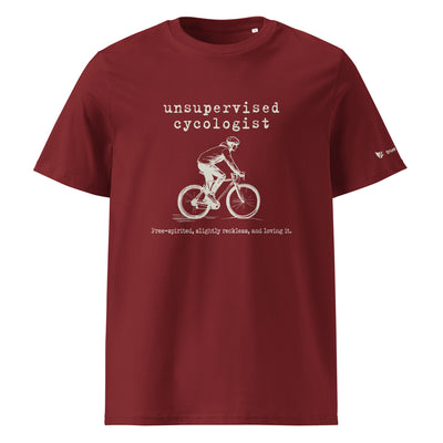 Unsupervised Cycologist Organic Cotton T-Shirt