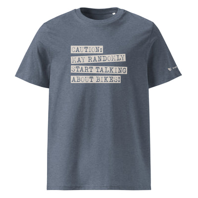 Warning: Cyclist On Duty Organic Cotton T-Shirt