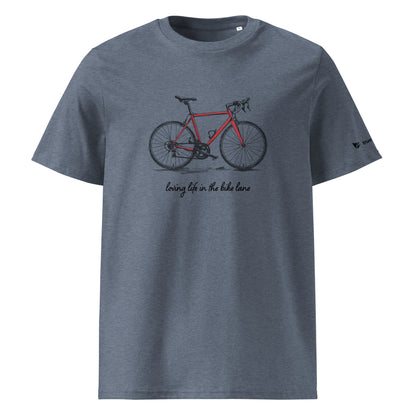 Loving Life In The Bike Lane Organic Cotton T-Shirt
