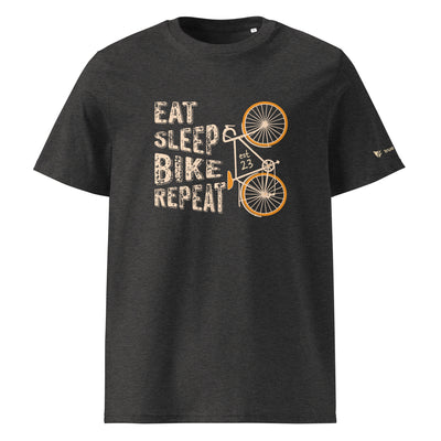 Eat, Sleep, Bike, Repeat Organic Cotton T-shirt