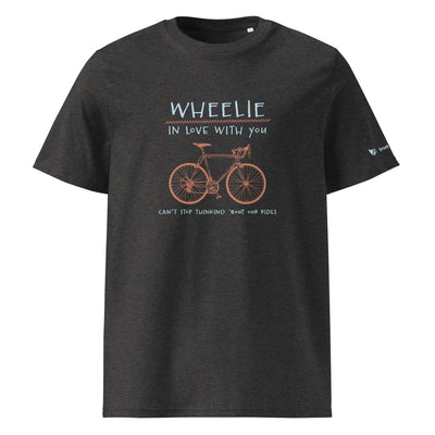Wheelie In Love With You Organic Cotton T-Shirt