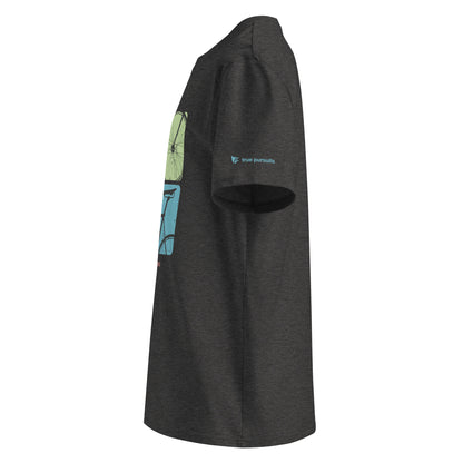 Work Less - Ride More Organic Cotton T-Shirt