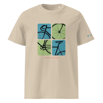 Work Less - Ride More Organic Cotton T-Shirt