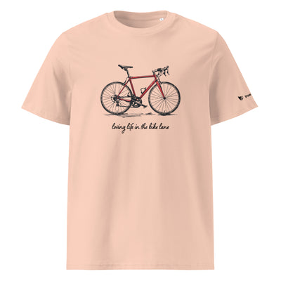 Loving Life In The Bike Lane Organic Cotton T-Shirt