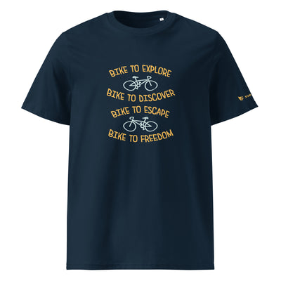 Bike To Freedom Organic Cotton T-Shirt
