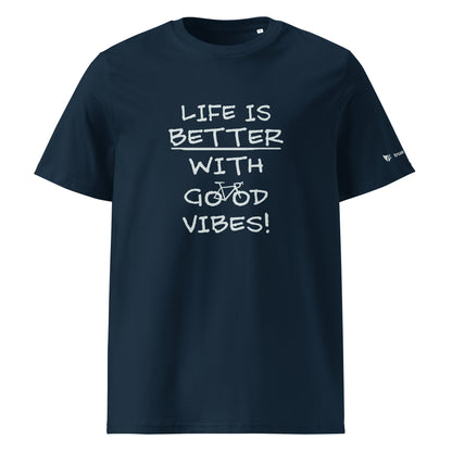 Life Is Better Organic Cotton T-Shirt