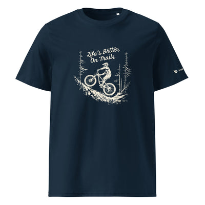 Life's Better On Trails Organic Cotton T-Shirt