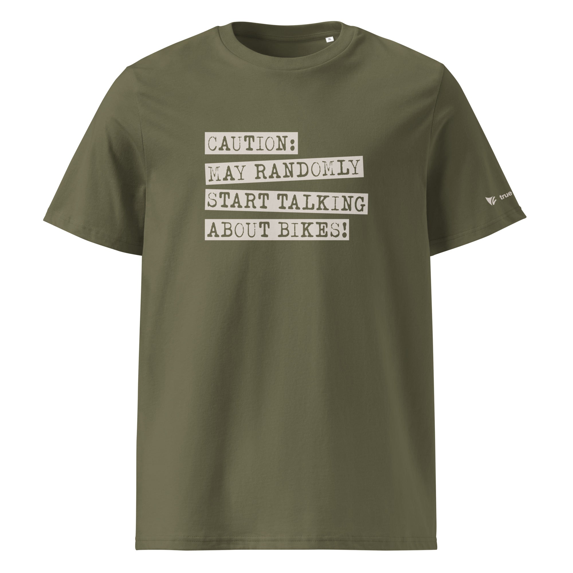 Warning: Cyclist On Duty Organic Cotton T-Shirt