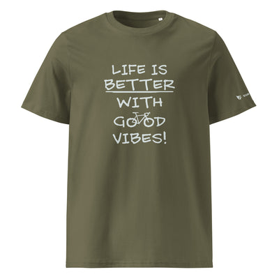 Life Is Better Organic Cotton T-Shirt