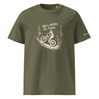 Life's Better On Trails Organic Cotton T-Shirt
