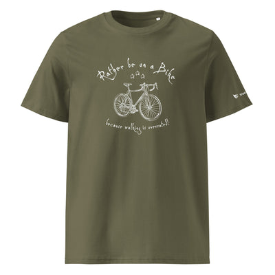 Rather Be On A Bike Organic Cotton T-Shirt