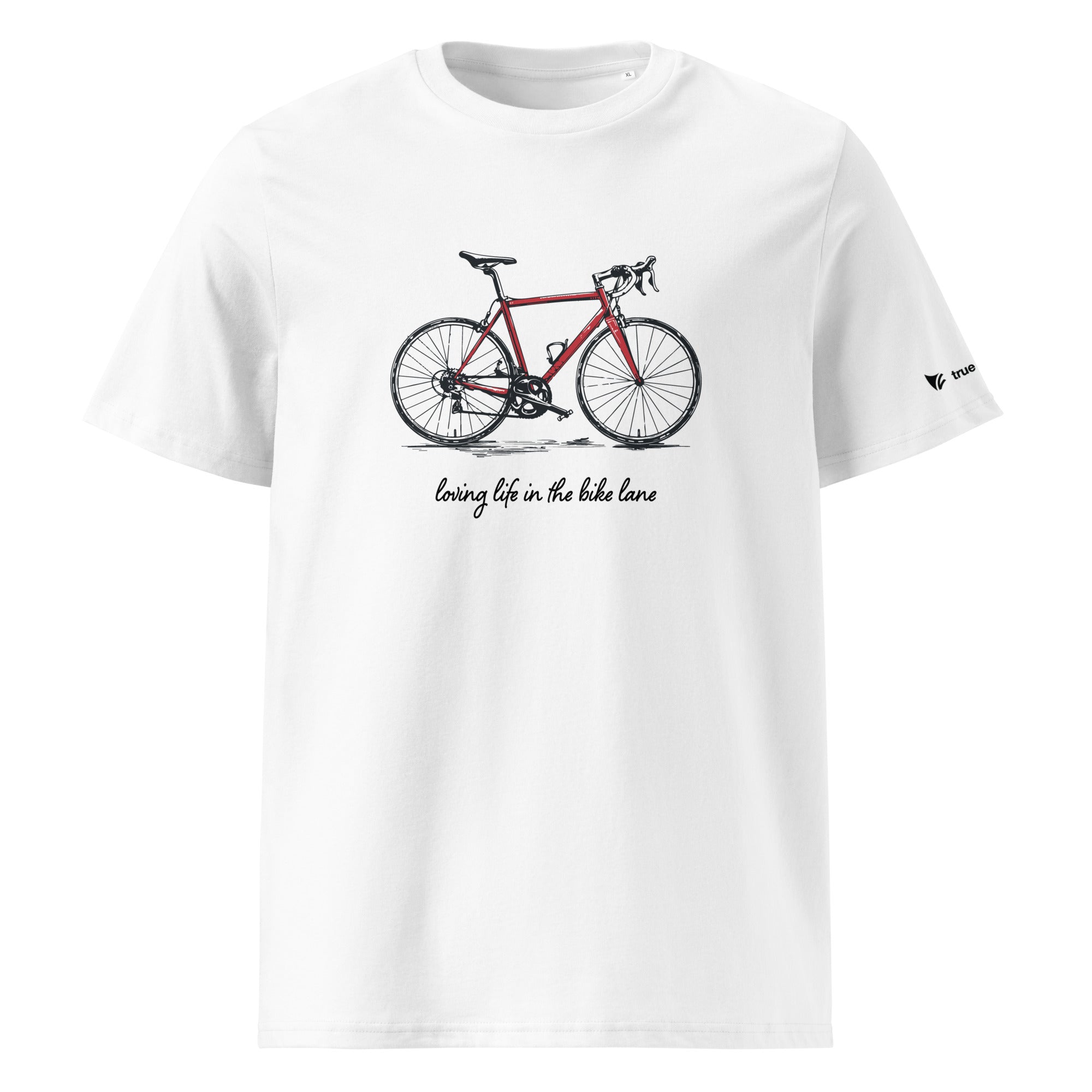 Loving Life In The Bike Lane Organic Cotton T-Shirt