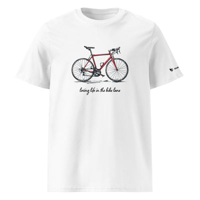 Loving Life In The Bike Lane Organic Cotton T-Shirt